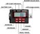 KAIFNT K552 Digital Torque Adapter, 3/8-Inch 5 to 100 ft&middot;lbs, Buzzer/LED Flash Notification, Dual Direction.
