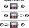 KAIFNT K552 Digital Torque Adapter, 3/8-Inch 5 to 100 ft&middot;lbs, Buzzer/LED Flash Notification, Dual Direction.