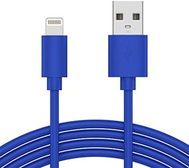 TalkWorks TALK WORKS Fast-Charge Lightning Cable - MFi-Certified for Apple iPhone 13, 12, 11 Pro/Max/Mini, XR, XS/Max, X, 8, 7, 6, 5, SE, iPad, AirPods, Watch - 10ft Long Fast Charger, Heavy-Duty Cord