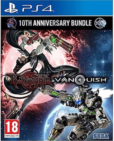 SEGA BayonettaVanquish 10th Anniversary Bundle PS4.