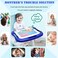 vusum Magnetic Drawing Board,Large Doodle Board Toddler Toys for Girls Boys 3 4 5 6 7 Year Old Kids Gift Etch A Colorful Sketch Magnet Erasable Pad (Blue.