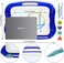 vusum Magnetic Drawing Board,Large Doodle Board Toddler Toys for Girls Boys 3 4 5 6 7 Year Old Kids Gift Etch A Colorful Sketch Magnet Erasable Pad (Blue.