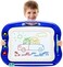 vusum Magnetic Drawing Board,Large Doodle Board Toddler Toys for Girls Boys 3 4 5 6 7 Year Old Kids Gift Etch A Colorful Sketch Magnet Erasable Pad (Blue.