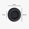 kwmobile Ear Pads Compatible with Pioneer HDJ 2000/1000/1500 Earpads - 2X Replacement for Headphones - Black.
