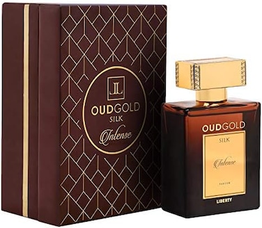 Liberty Luxury OudGold Silk Intense Limited Edition Parfum for Men and Women (100ml/3. 4Oz, Designed in France, Woody Notes, Long Lasting - upto 3 days.