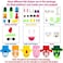 WATINC 12Pcs Hand Puppet Making Kit for Kids Art Craft Felt Sock Puppet Toys Creative DIY Make Your Own Puppets Pompoms Storytelling Role Play Party Supplies Christmas Gift for Girls Boys.
