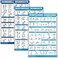 مجموعة Palace Learning QuickFit المكونة من 3 قطع - تمارين الدمبل، تمارين وزن الجسم، مجموعة ملصقات روتين التمدد - مجموعة من 3 مخططات تمارين (مغلفة، 18 بوصة × 27).