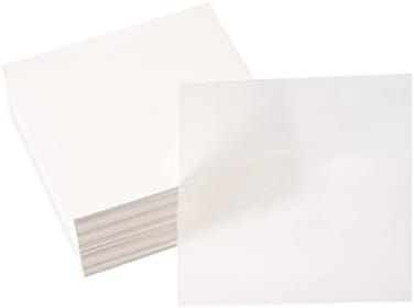 PaperPine Waxed Butcher Paper SheetsHamburger Patty,200 Non-Stick Wax Paper Squares Per Set (5. 5x5. 5.
