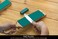 BeaverCraft Stropping Compound - Fine Green Polishing Compound Kit 2 Bars 4 Oz for Leather Strop Honing Buffing Compounds 100g PP02.