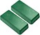 BeaverCraft Stropping Compound - Fine Green Polishing Compound Kit 2 Bars 4 Oz for Leather Strop Honing Buffing Compounds 100g PP02.