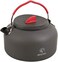 REDCAMP 1. 4L Medium Outdoor Camping Kettle, Aluminum Water Pot with Carrying Bag, Compact Lightweight Tea Kettle.