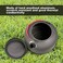 REDCAMP 1. 4L Medium Outdoor Camping Kettle, Aluminum Water Pot with Carrying Bag, Compact Lightweight Tea Kettle.