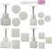 dierjueyers 4 Sets 12 Pcs Mode Mooncake Fodant Gift DIY Moon Cake Mold (12.