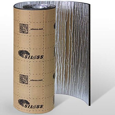 Siless Liner 157 mil 36 squareft Alaphone Finish Auto Sound Sealing Heat Sealing Car Closed Cell Foam - PE Foam Sound Sealer.