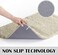 Suchtale Large Bathroom Rug Extra Soft and Absorbent Shaggy Bathroom Mat (24 x 60, Light TanMachine Washable Microfiber Bath Mat for Bathroom, Non Slip Bath Mat, Bathroom Floor Mats Rubber Back.