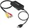Tengchi RCA to HDMI Converter, Composite to HDMI Adapter Support 1080P PAL/NTSC Compatible with PS one, PS2, PS3, STB, Xbox, VHS, VCR, Blue-Ray DVD Players, Black.