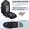 NEWHEY Laptop Backpack 17 Inch Business Travel Backpacks for Men Women Extra Large Waterproof TSA Anti Theft College School Bookbags with USB Charging Port 17. 3 Gaming Computer Backpack 45L, Blue.