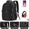 NEWHEY Laptop Backpack 17 Inch Business Travel Backpacks for Men Women Extra Large Waterproof TSA Anti Theft College Hight School Bookbags with USB Charging Port 17. 3 Gaming Computer Backpack 45L, Bl
