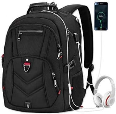 NEWHEY Laptop Backpack 17 Inch Business Travel Backpacks for Men Women Extra Large Waterproof TSA Anti Theft College Hight School Bookbags with USB Charging Port 17. 3 Gaming Computer Backpack 45L, Bl