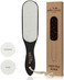 Pumice Valley Stone Foot Scrubber - Pedicure Foot File with Handle for Dry Dead Skin - Callus Remover for Feet - Foot Scraper - Exfoliating Brush for Heels, Elbows, Hands.