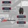 مفتاح USARemote يناسب سيارة هوندا بايلوت 2005 2006 2007 2008 جهاز تحكم عن بعد للدخول بدون مفتاح (CWTWB1U545).