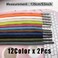luckkyme 24Pack Replacement Drawstrings Drawcords 8 Pieces Cord Locks for Pants Sweatpants Hoodies Scrubs Jackets Shorts, with 3 Pieces Drawstring Threader Re-Threader Tool 53" Long (12 Color.