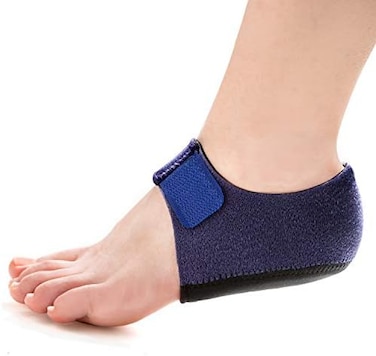 Welnove 2PCS Heel Protectors, Heel Sleeves Pads, Heel Pads Cushion, Heel Support for Relieving Heel Pain from Plantar Fasciitis - Heel Spur -Tendinitis- Cracked Heels.