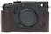 حقيبة كاميرا BolinUS X-Pro3، مصنوعة يدويًا من الجلد الطبيعي الأصلي، غطاء حقيبة كاميرا نصفية لكاميرا Fujifilm Fuji X-Pro3 XPro3 X-Pro2 XPro2 إصدار الفتح السفلي مع حزام يد (لون القهوة).