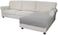 Easy-Going L-Shape Sectional Couch Cover, 42 x 68in (Light Gray.