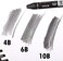 Dainayw Graphite Stick Set - Water Soluble - 4B 6B 10B, Art Drawing Supplies for SketchShading Pencils, Artist Sketching - 3 Pcs.