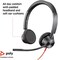 Plantronics BLACKWIRE 3325 BW3325M USBA.