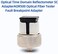 Cruiser Fiber Optic SC OTDR Adapter for Optical Time Domain Reflectometer OTDR Transfer Connector.