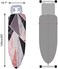 Eopocdor Ironing Board Cover and Pad Extra Thick Padding 19 X 52 Inch Fits Large and Standard Boards, Pads Resist Scorching and Staining, Elastic Edge Covers, No Fasteners Needed (1.