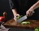 linoroso Nakiri Knife 7 inch Japanese Chef Knife, Asian Vegetable Cleaver Kitchen Knife, German High Carbon Stainless Steel Usuba Knife with Full Tang Ergonomic Handle for Home Kitchen and Restaurant.