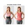 AllyFlex Sports Lightweight Back Brace Under Clothes Breathable Honeycomb MeshDual Lumbar Pads for Lower Back Pain Relief, Adjustable Straps for Optimal Lower Back Support - XL/XXL.