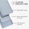 kwmobile TPU Silicone Case Compatible with Apple iPod Touch 6G / 7G (6th and 7th Generation- Case Soft Flexible Protective Cover - Light Blue Matte.