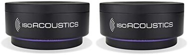 IsoAcoustics Iso-Puck Series Acoustic Isolators (Iso-Puck 76, 40 lbs or Less/Unit, 2-Pack.