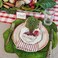 Hester and Cook Paper Placemats for Dining Table - Disposable Round Paper Placemats for St. Patricks Days - Cabbage 12 Sheets - American Made.