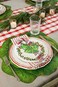 Hester and Cook Paper Placemats for Dining Table - Disposable Round Paper Placemats for St. Patricks Days - Cabbage 12 Sheets - American Made.