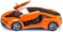 siku 2348, BMW i8 LCI Sports Car, Orange/Black, Metal/Plastic, 1:50, Functional doors, Removable tyres.