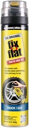 بخاخ Fix-A-Flat S60369 لإصلاح ونفخ الإطارات المثقوبة في حالات الطوارئ، للإطارات الكبيرة جدًا، تركيبة صديقة للبيئة، مناسب لجميع السيارات والشاحنات وسيارات الدفع الرباعي، 24 أونصة (عبوة من 1).
