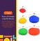 Special Supplies Stepping Stones for Kids, 5 Balance Indoor and Outdoor Blocks Promote Coordination, Balance, Strength, Child Safe Rubber, Non-Slip Edging, Stackable.