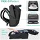 MARK RYDEN Business Backpack for Men, Waterproof High Tech Backpack with Sport Car Shape Design and USB Charging Port.