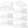 Paxcoo File Folder Tabs, 50 Sets Hanging File Folder Labels Tabs and Inserts for Hanging Folders.