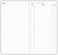 Nokingo 3-Pack Travelers Notebook Inserts, Undated MonthlyWeekly Inserts, Standard Size 4. 25"x8. 25" Calendar Refills.