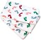 pill thing Baby Swaddle Hospital Blanket 3 Pack, Nursery Receiving Wrap, Unisex Boy Girl, 100% Soft Cotton Swaddles Newborn for Comforting or Photoshoot, Durable Hospital Quality Large Size (Baby Feet