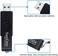 SamData 16GB USB Flash Drives 2 Pack 16GB Thumb Drives Memory Stick Jump Drive with LED Light for Storage and Backup (2 Pack Black.