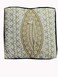 INDIAN CRAFT CASTLE Gold Mandala Barmeri Large Floor Pillow Cover Cushion Meditation Seating Ottoman Throw Cover Hippie Decorative Zipped Bohemian Pouf Ottoman Poufs, Pom Pom Pillow Cases (White Gold,