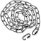 PEESIN Black Pendant Light Fixture Chain, 6 Feet Lighting Hanging Chain, Pendant Lamp Fixture Chain Extension with Connection Locks, Heavy Duty Lighting Chain Replacement for Chandelier, Plants, 50 BL