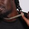 FEEL STYLE Mens Cuban Link Chain Gold Silver Plated Bling Miami Cuban Necklace Diamond Chain for Men 13MM Iced Out Hip Hop Jewelry 18-24inch (24inch, Gold.